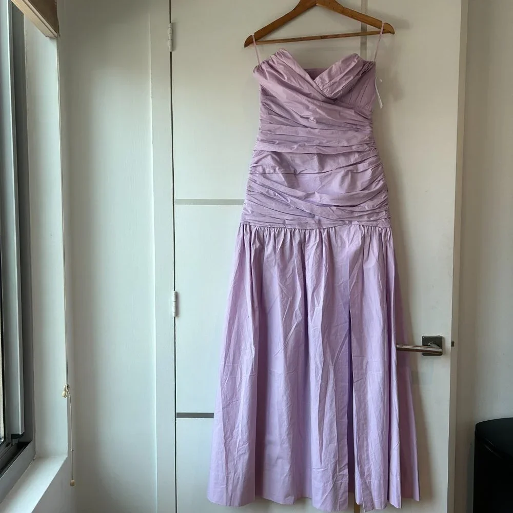 BNWT Bec + Bridge Winslowe Dress Lilac - Size 4 (RRP $420) - Picture 4 of 6